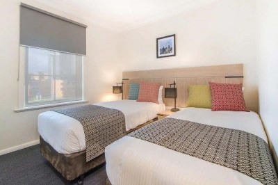 two bedroom apartment room